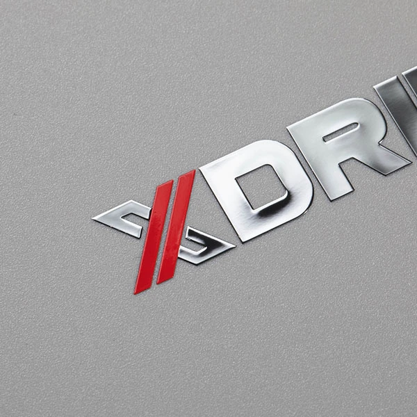 Custom High Quality Stable Chroming Finish Nameplate