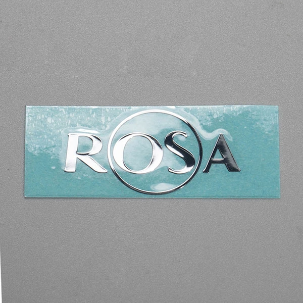 Electroplated Nickel Label