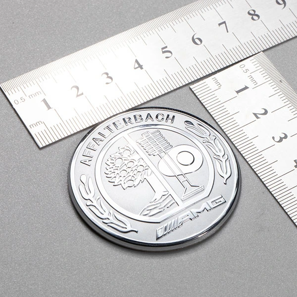 3D Nickel Logo Sticker