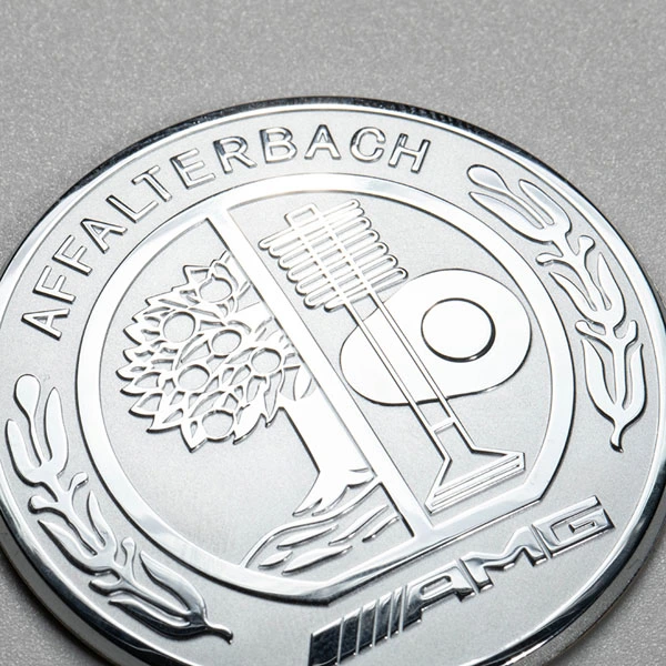 3D Nickel Logo Sticker