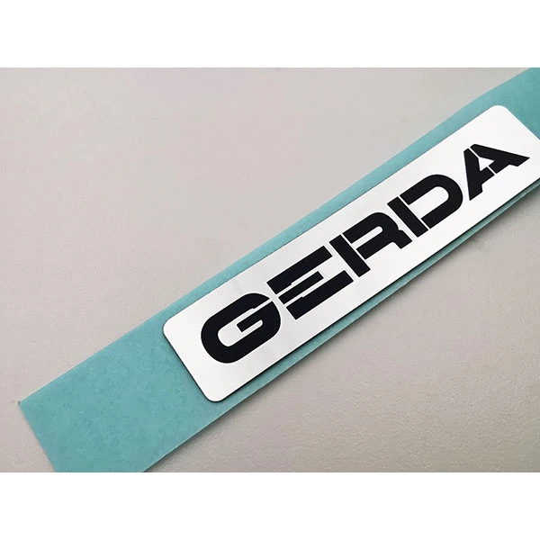 Electroplated Adhesive Metal Badge