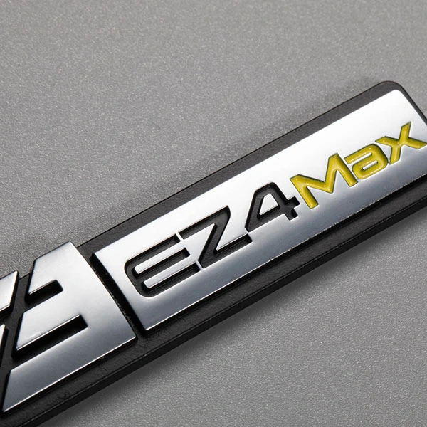 Electroplated Car label