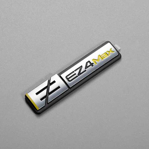 Electroplated Car label