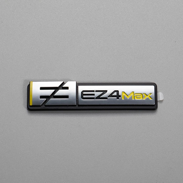 Electroplated Car label