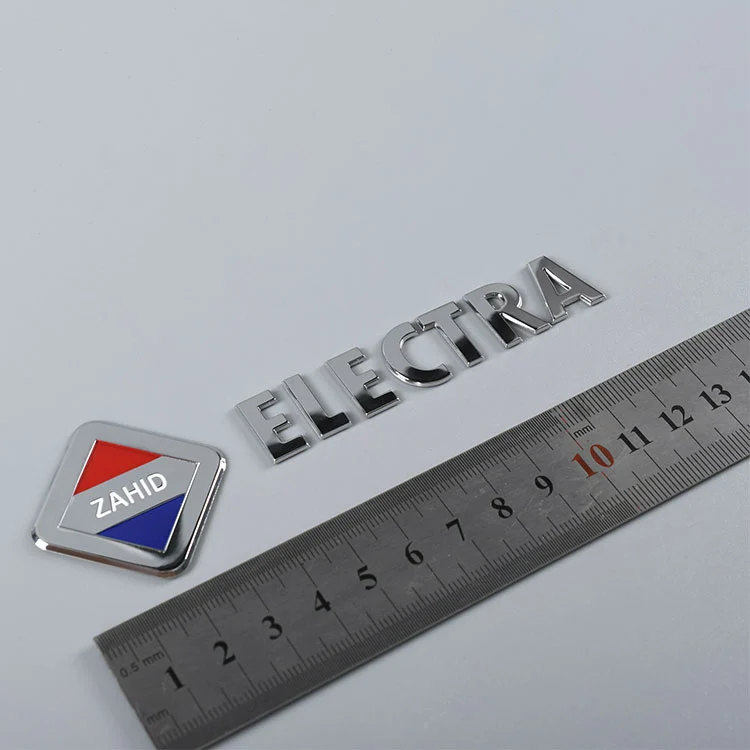 3D Metal Plate Sticker