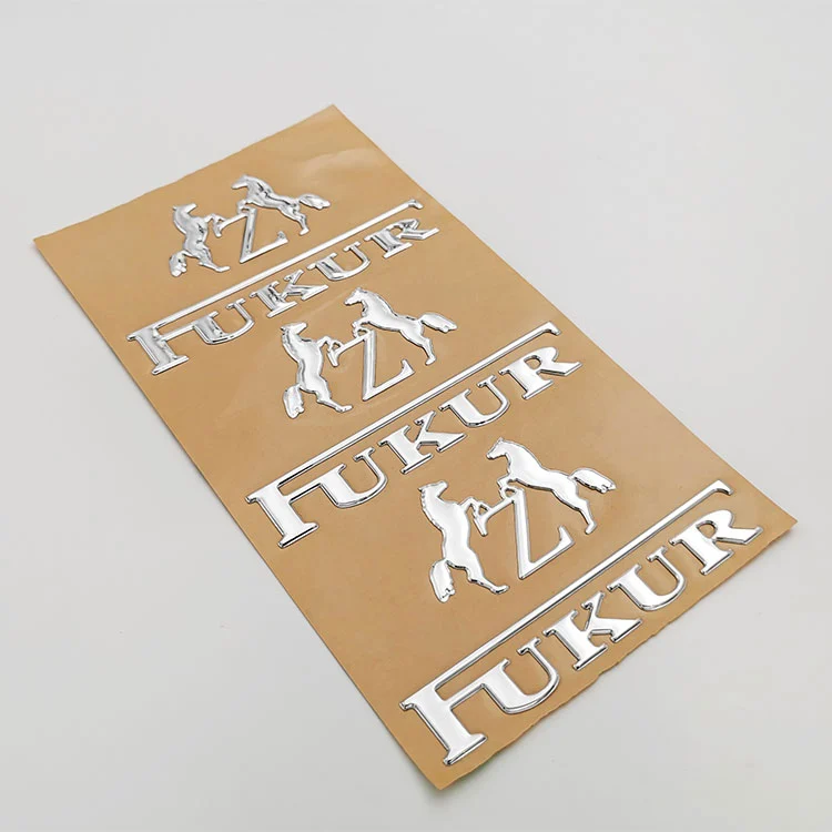 3D Soft Label Sticker for Home Appliances