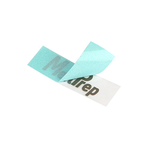 Nickel Metal Sticker Label