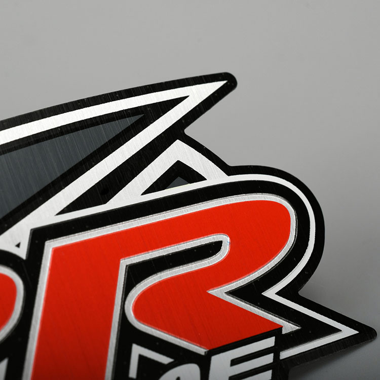 Printed Silver  Aluminum Sticker