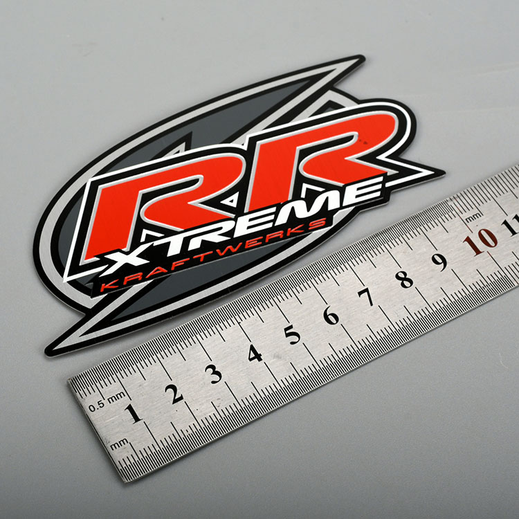 Printed Silver  Aluminum Sticker