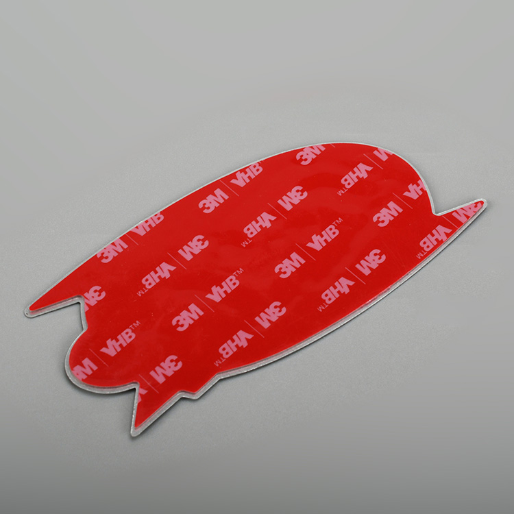 Printed Silver  Aluminum Sticker
