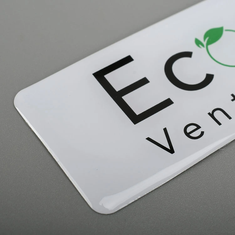 3D Logo Resin Epoxy Sticker