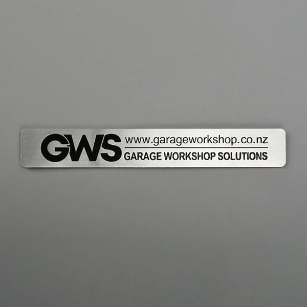Metal Badge Aluminium Label