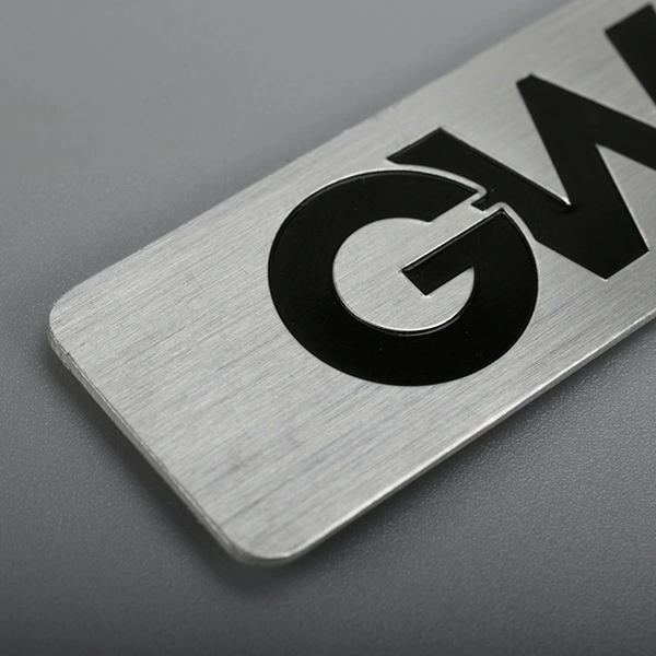 Metal Badge Aluminium Label