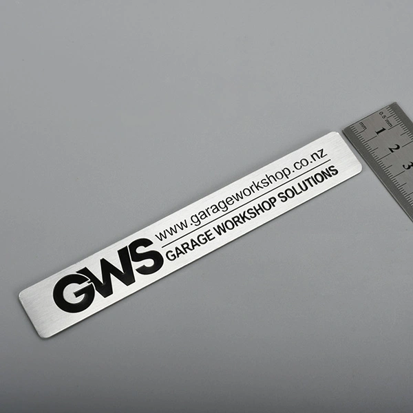 Metal Badge Aluminium Label