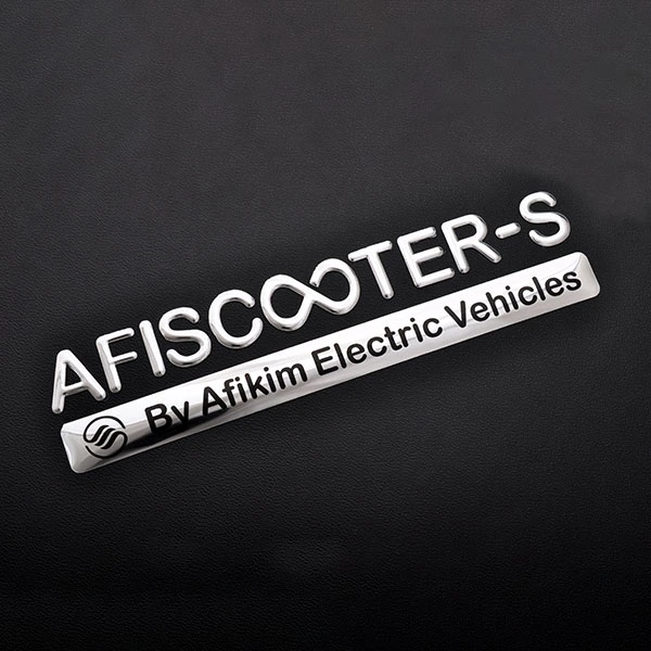 Embossed 3D soft Sticker