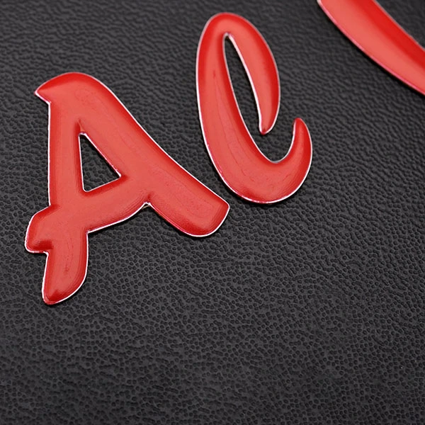 Letters 3D Soft Sticker