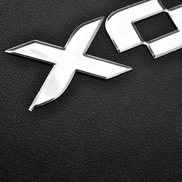 Plating Adhesive 3D soft Sticker