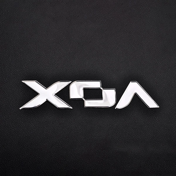 Plating Adhesive 3D soft Sticker