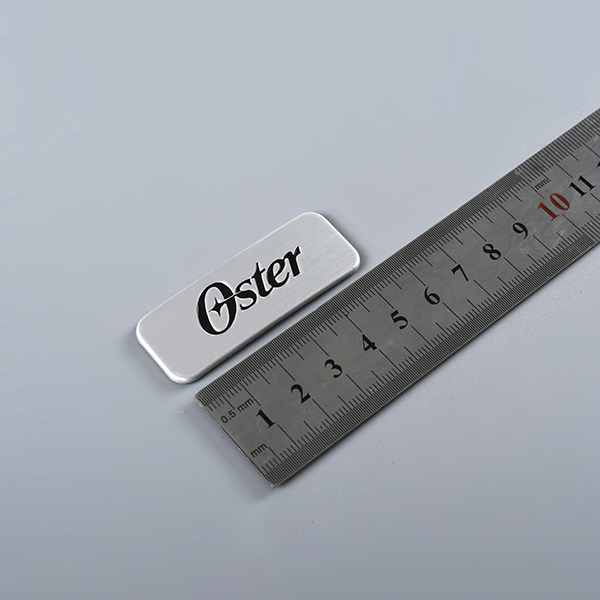 Engraved logo metal Tags