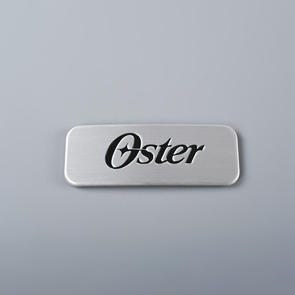 Engraved logo metal Tags