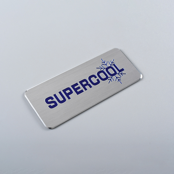 Anodized Aluminum Nameplate