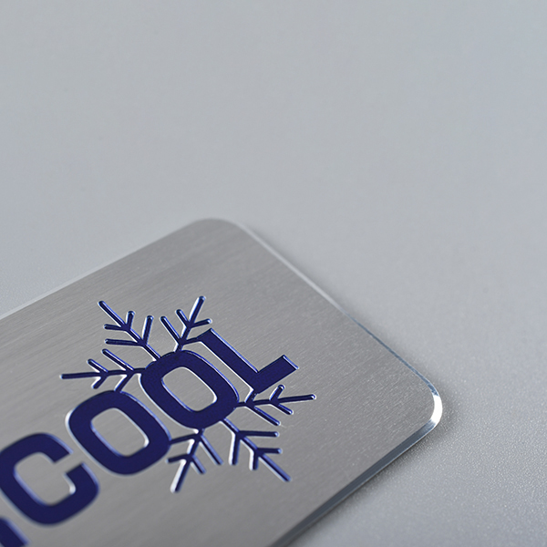 Anodized Aluminum Nameplate