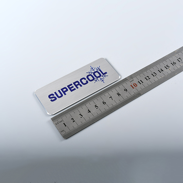 Anodized Aluminum Nameplate