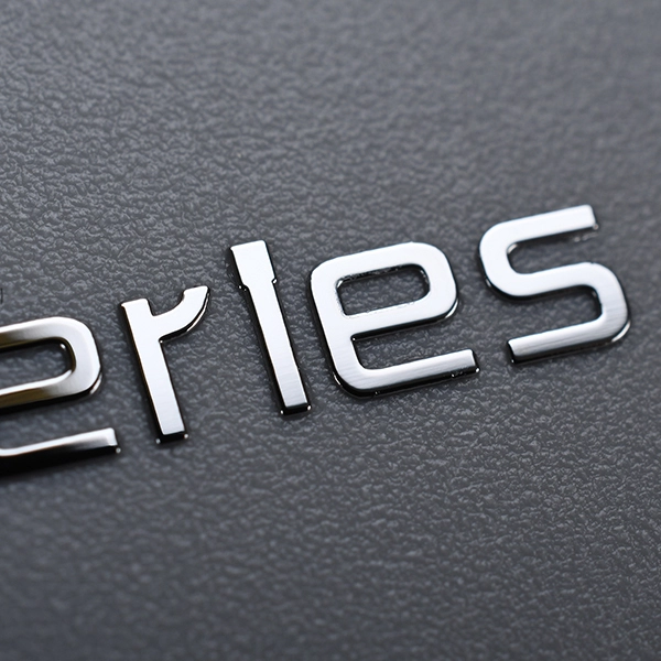 3D Brand Logo Metal Sticker