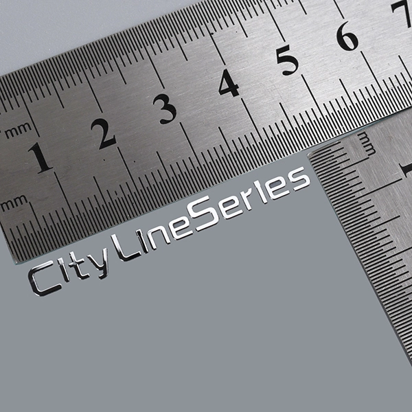 3D Brand Logo Metal Sticker