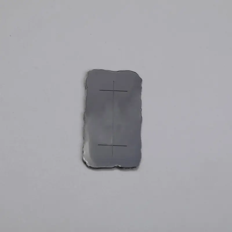 3D Brushed Electroforming Nickel Metal Label