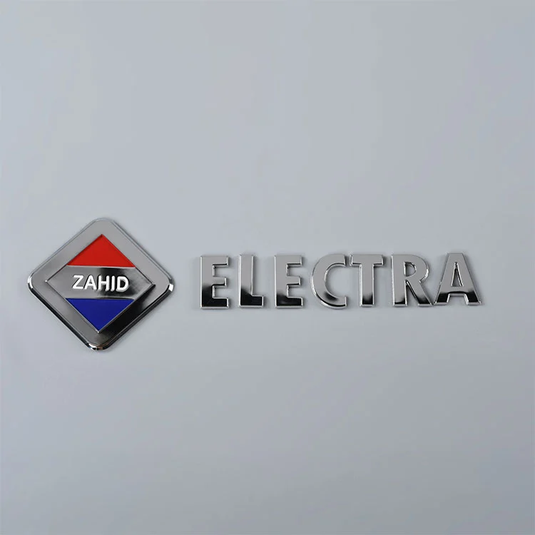 3D Metal Plate Sticker