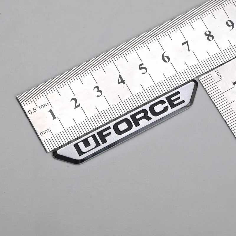 3D Metallic Sticker