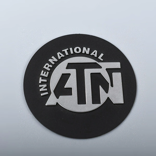 3D nickel label Sticker