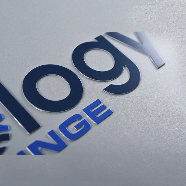 Electroforming Metal Label