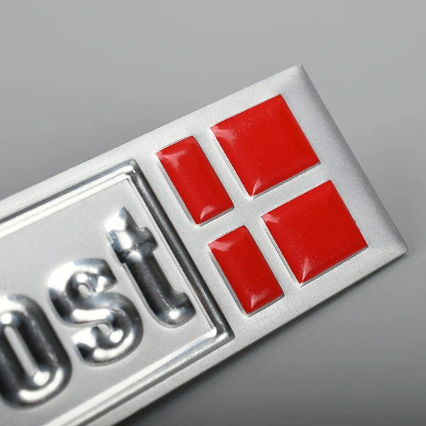 Metal Name Plate Aluminum Label