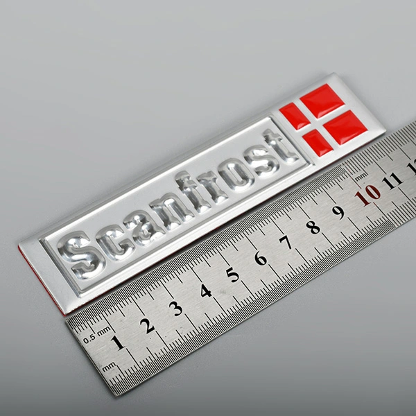 Metal Name Plate Aluminum Label