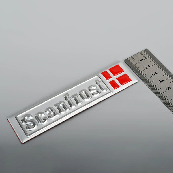 Metal Name Plate Aluminum Label
