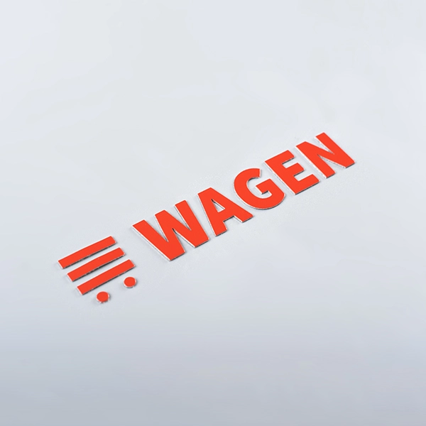 Electroforming Metal Sticker