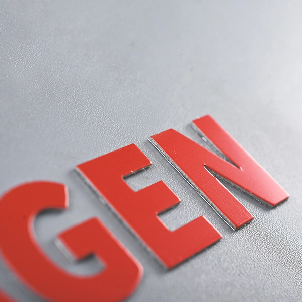 Electroforming Metal Sticker