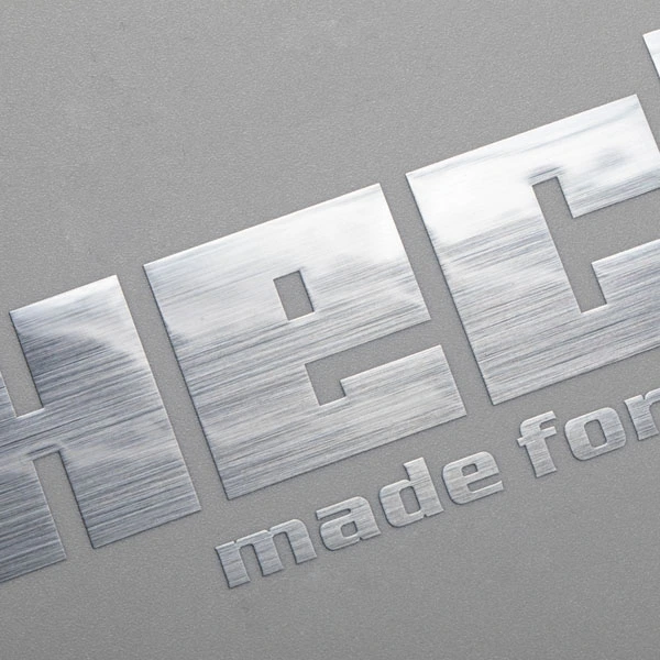 Adhesive Nickel Label