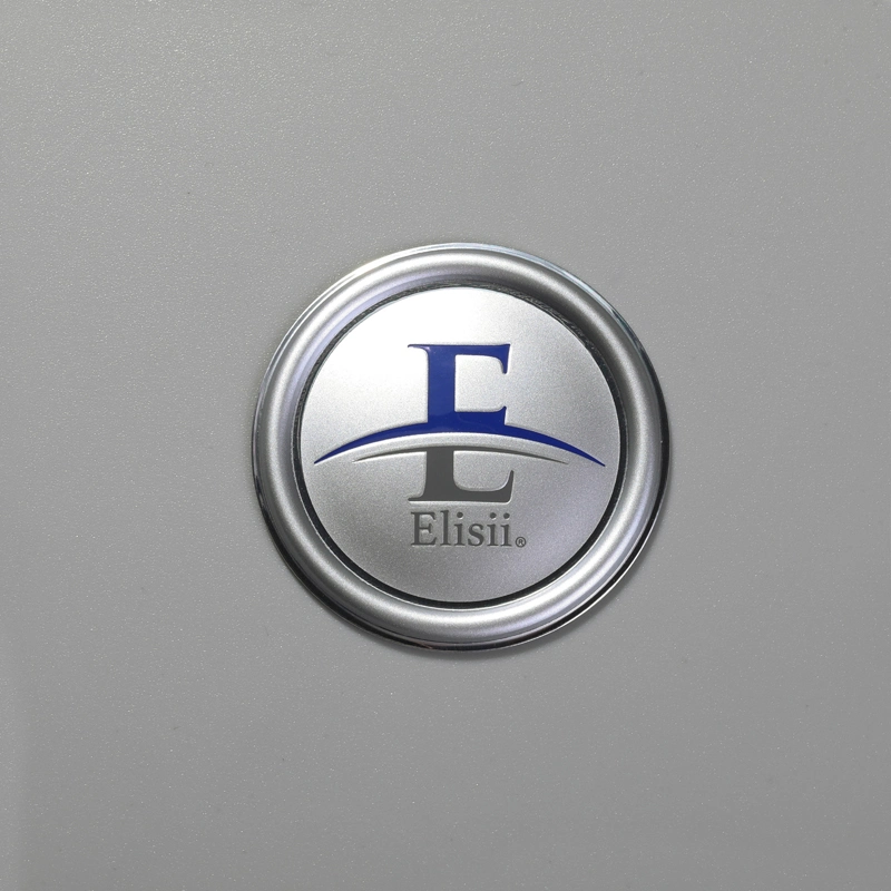 Aluminium Label Custom Logo 3d Embossed sticker