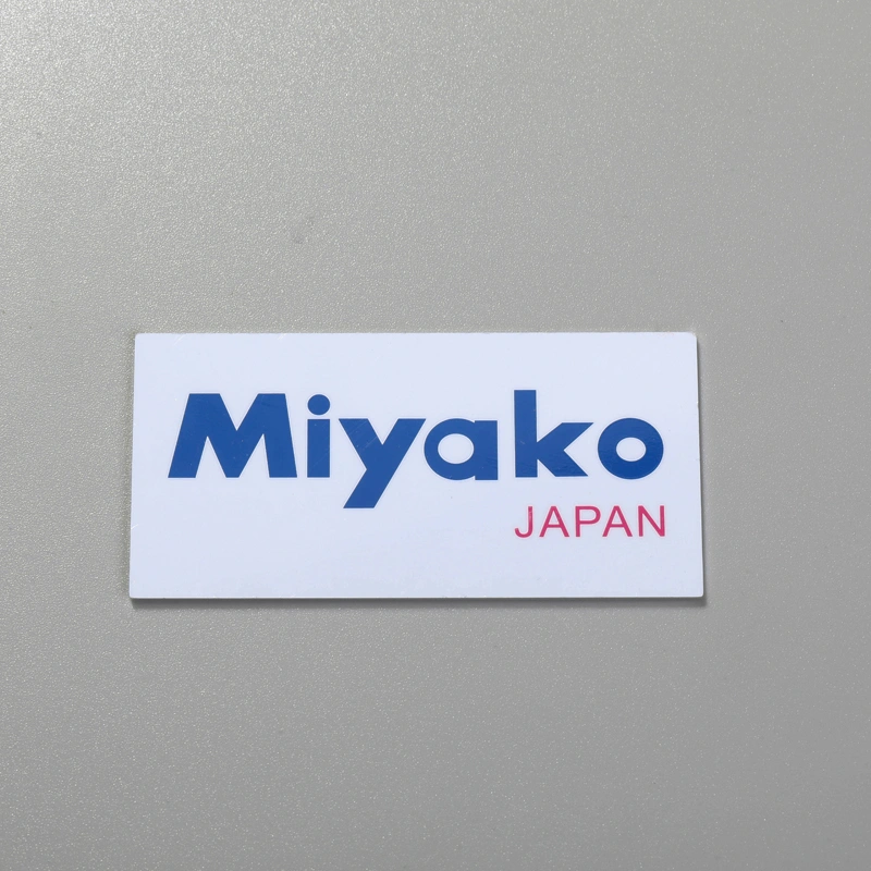 Eco-Friendly Metal Logo Sticker Embossed Aluminum Label