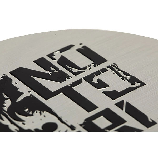 Aluminum Embossed Label