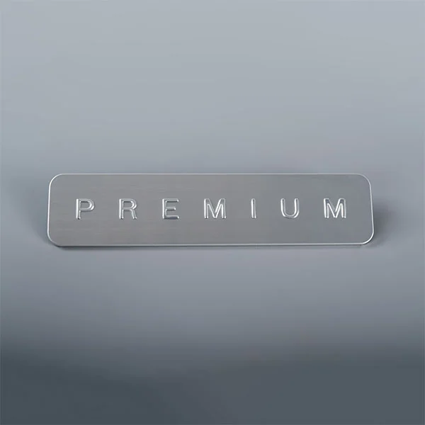Brand printed Aluminum Label