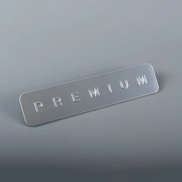 Brand printed Aluminum Label