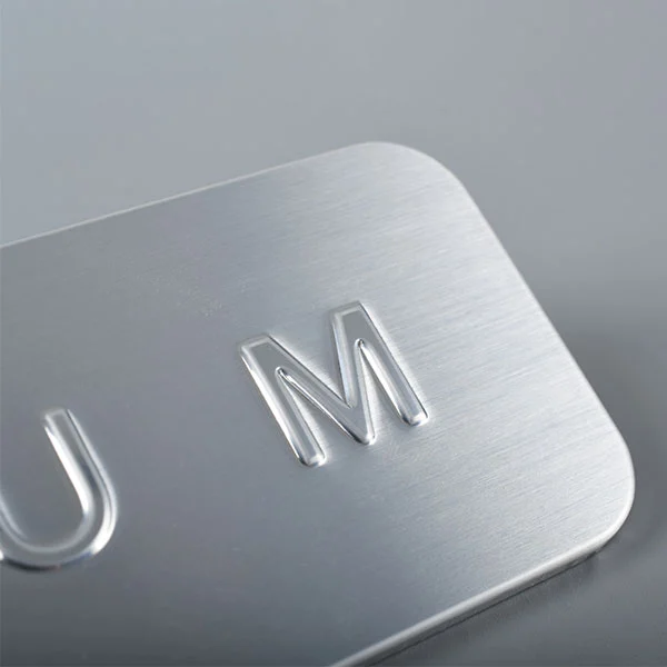 Brand printed Aluminum Label