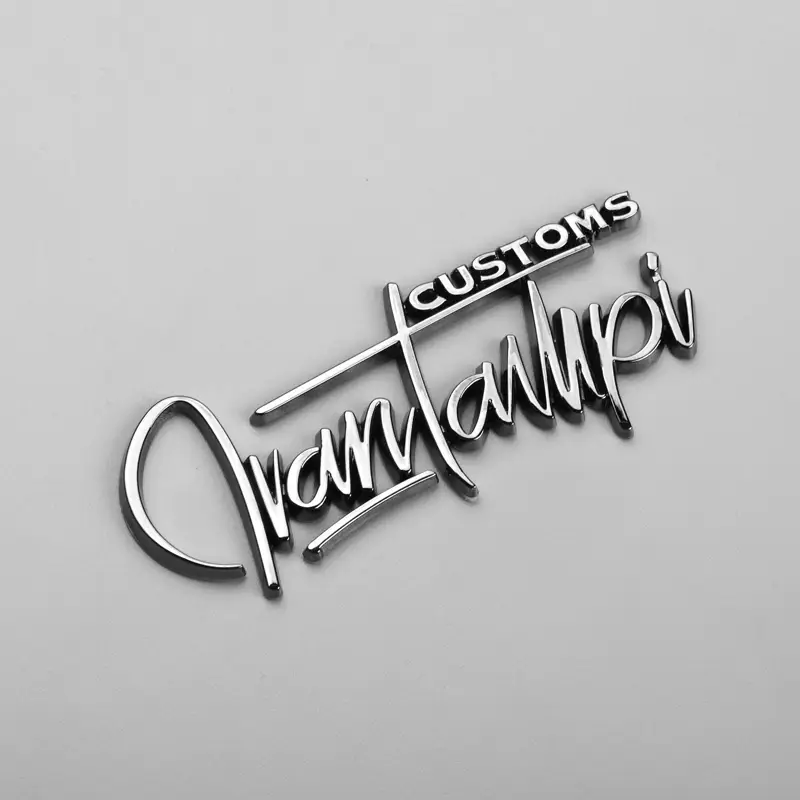 Chroming ABS sticker