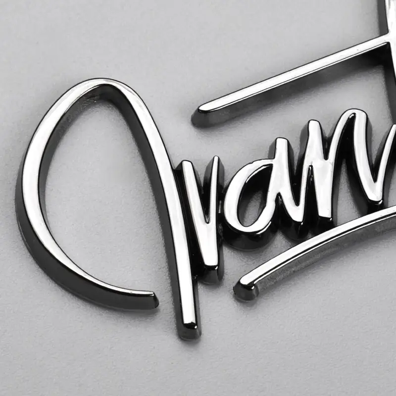 Chroming ABS sticker