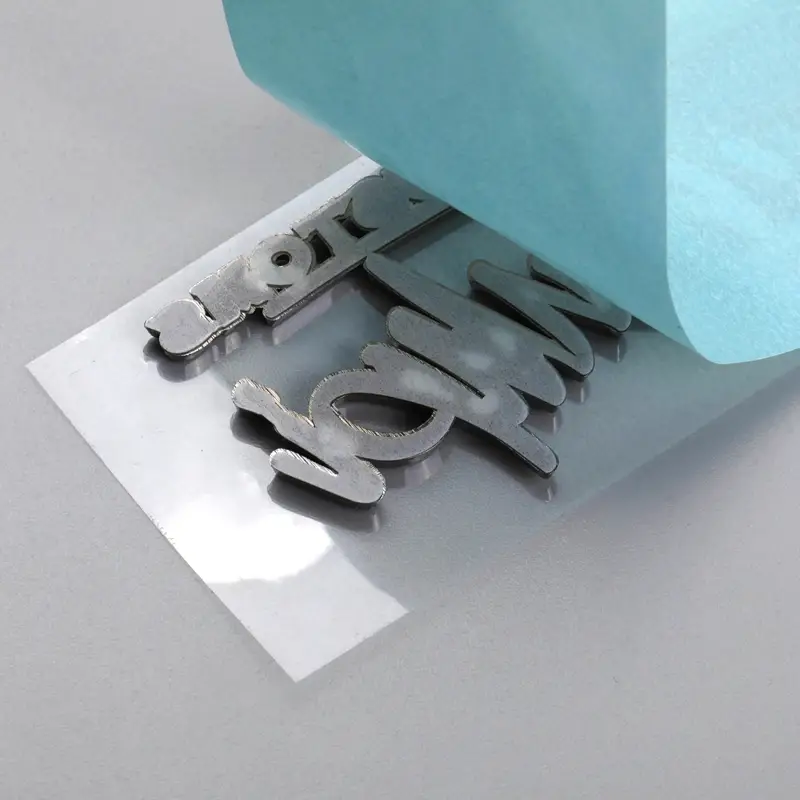 Chroming ABS sticker