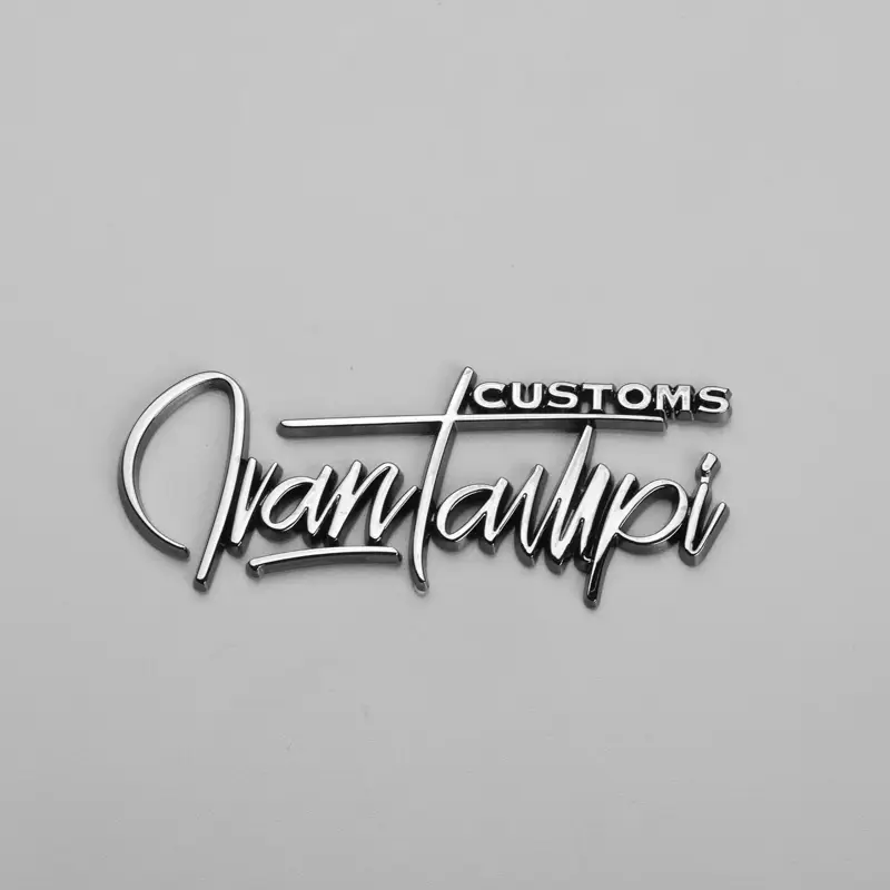 Chroming ABS sticker